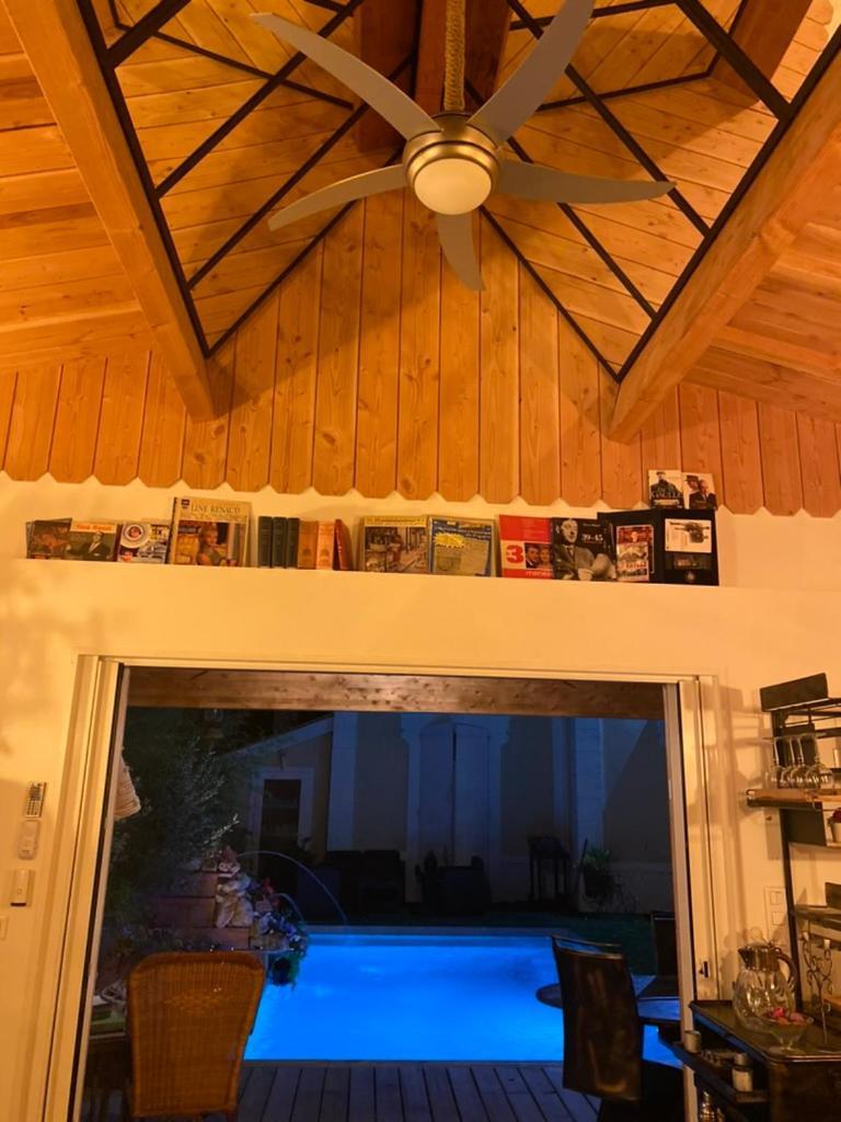 גוז'אן-מסטרה Chalet Atypique Vue Piscine Chauffee מראה חיצוני תמונה