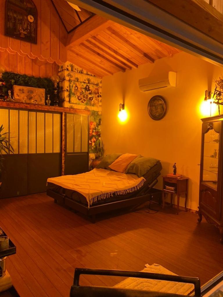 גוז'אן-מסטרה Chalet Atypique Vue Piscine Chauffee מראה חיצוני תמונה